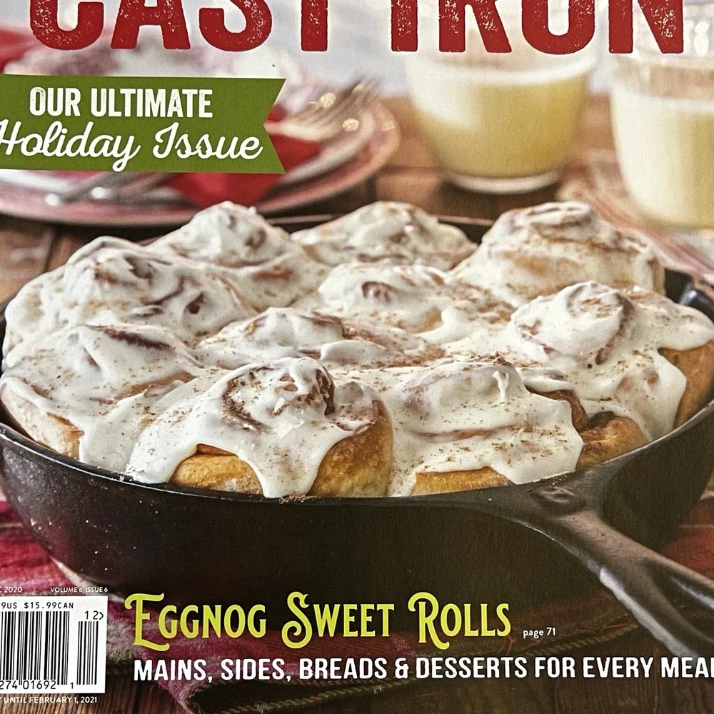 Southern Cast Iron Magazine November/December 2020‎ Southern Recipes + Cast Iron